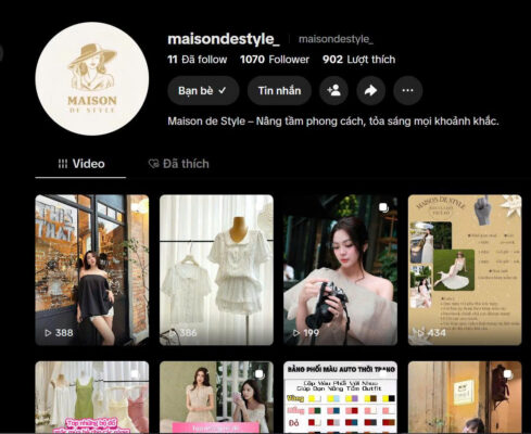 Tiktok Maisondestyle 